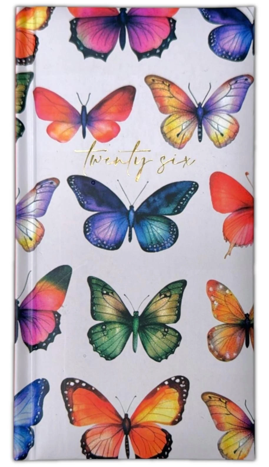 2026 DIARY POCKET SMALL / SLIM LINE METAL CORNER WEEK TO VIEW CUTE FASHION DIARY