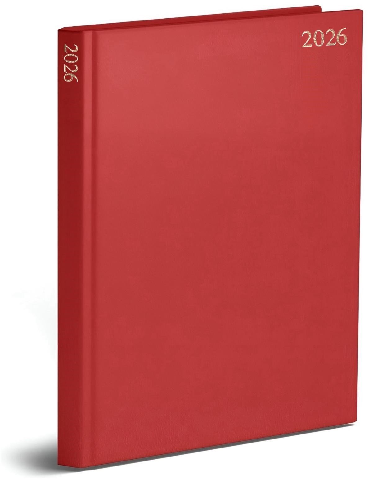 2026 diary A4/A5/A6 Page a Day/Week to View Diary Hardback Case bound Back Cover