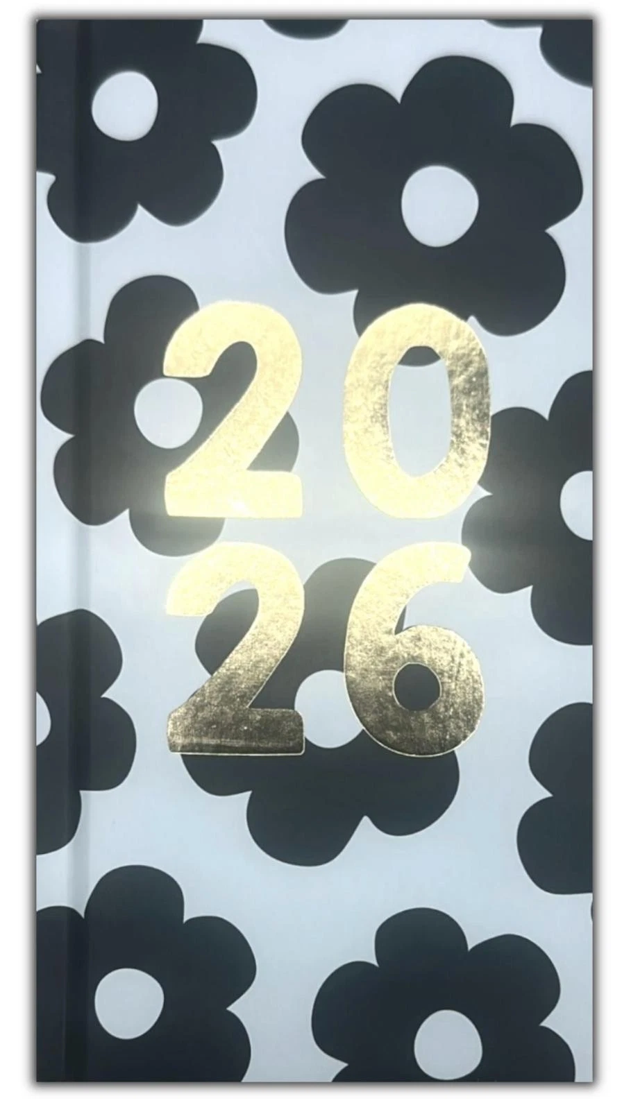 2026 DIARY POCKET SMALL / SLIM LINE METAL CORNER WEEK TO VIEW CUTE FASHION DIARY