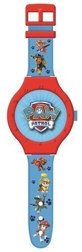 OFFICIAL JUMBO RED PAW PATROL SKYE WALL CLOCK CHILDRENS CLOCK BEDROOM CLOCK NEW