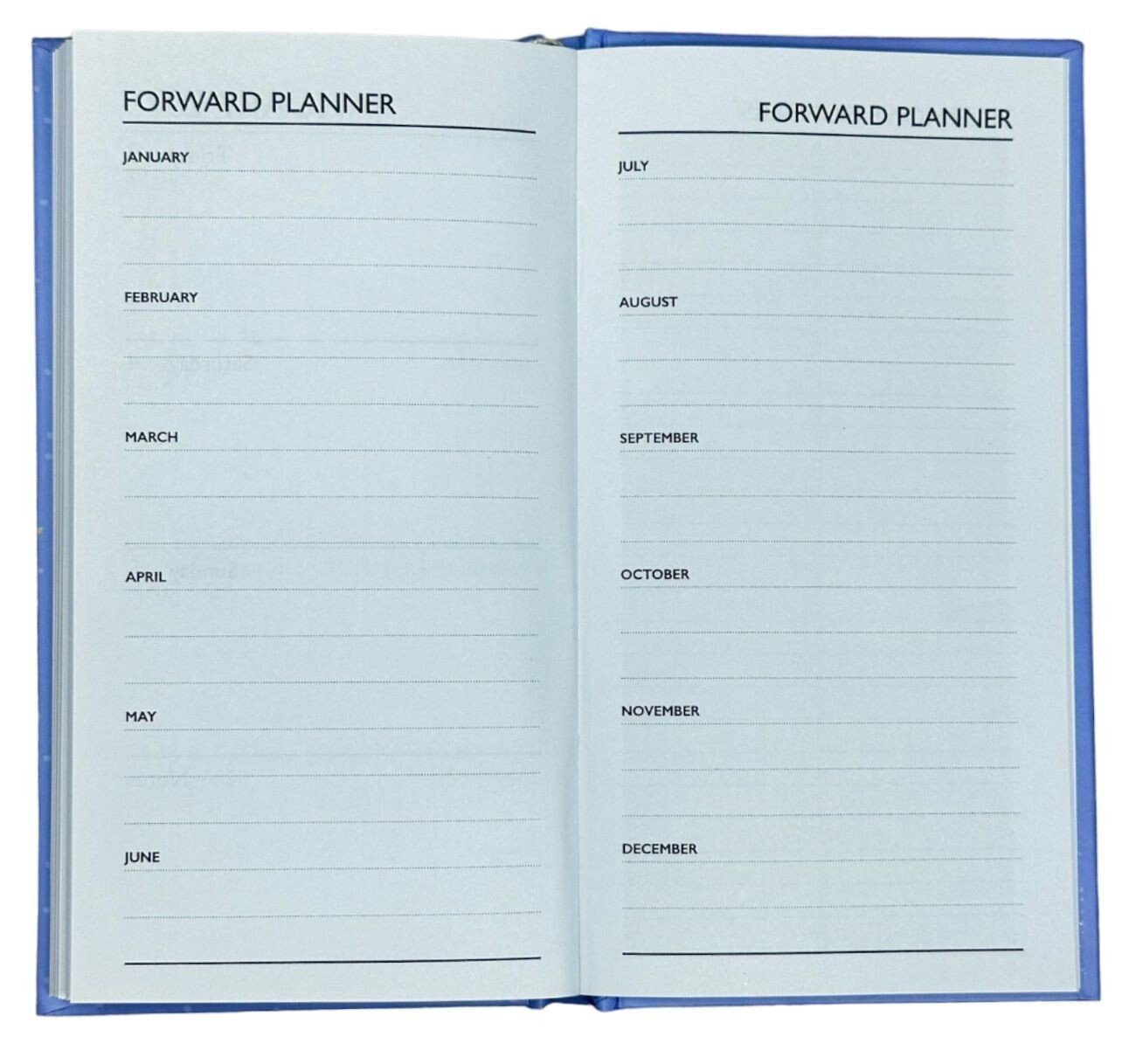 2026 Diary Slim Week to View Diaries Dogs Butterfly Full Year Organiser Planner
