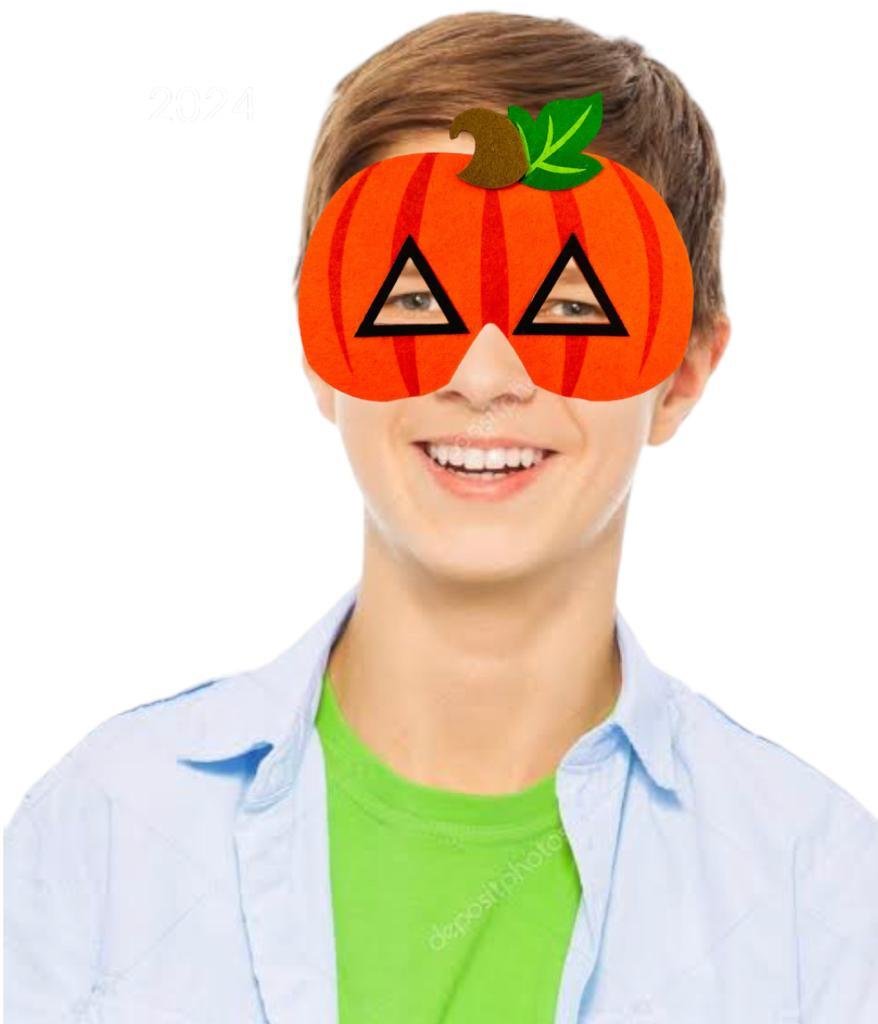 Halloween Kids Fancy Dress Face Masks-Boys Girls Felt Foam Mask Party Costume