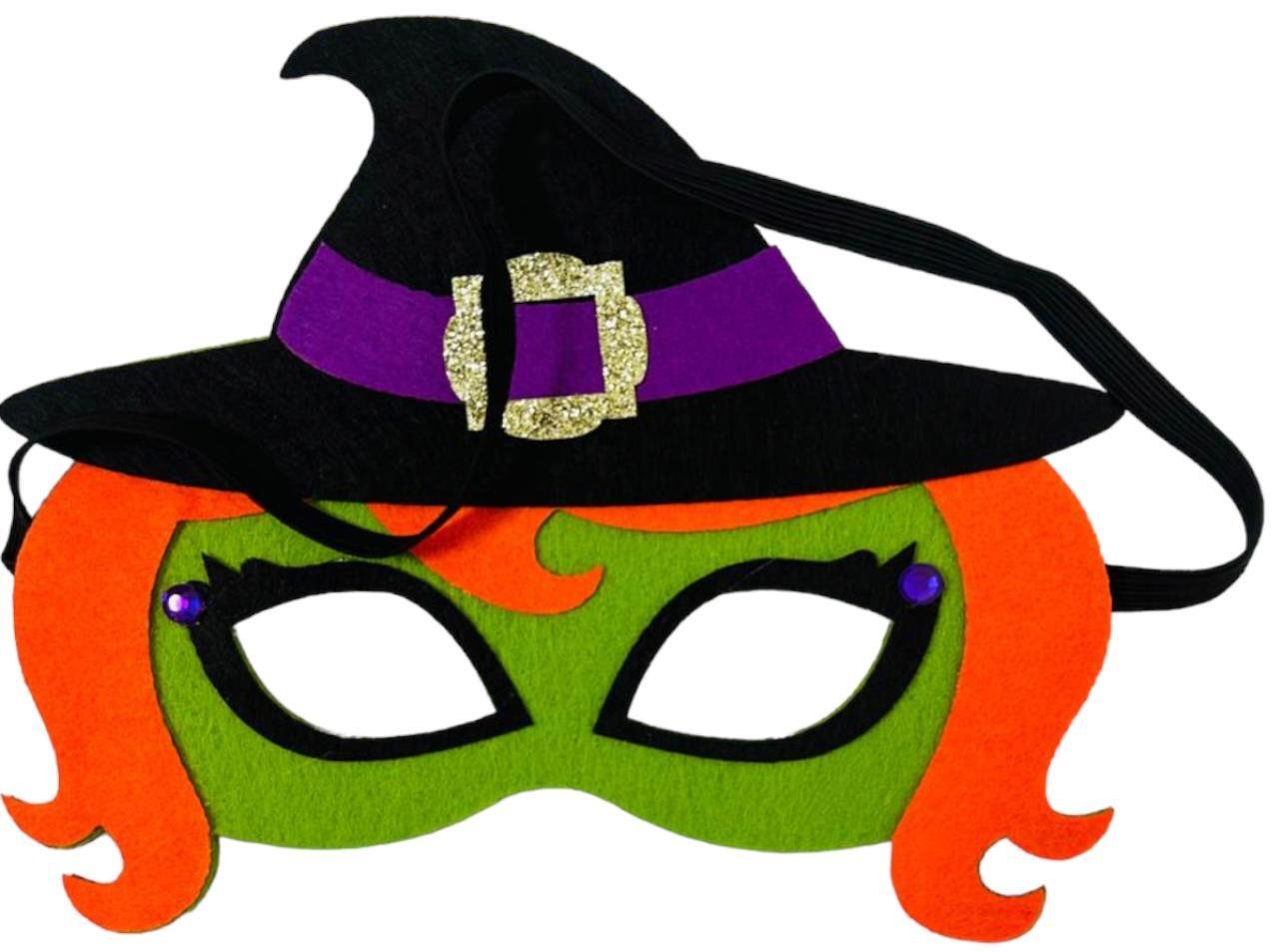 Halloween Kids Fancy Dress Face Masks-Boys Girls Felt Foam Mask Party Costume