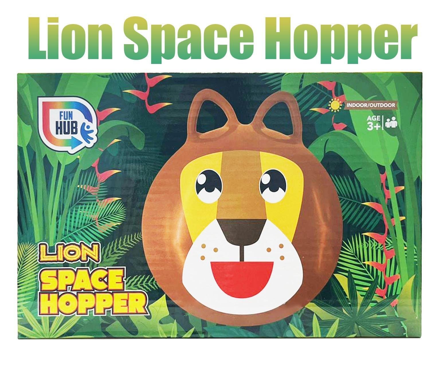 INFLATABLE ANIMAL SPACE HOPPER JUMP BOUNCE KIDS OUTDOOR ANIMAL RIDE ON TOY FUN