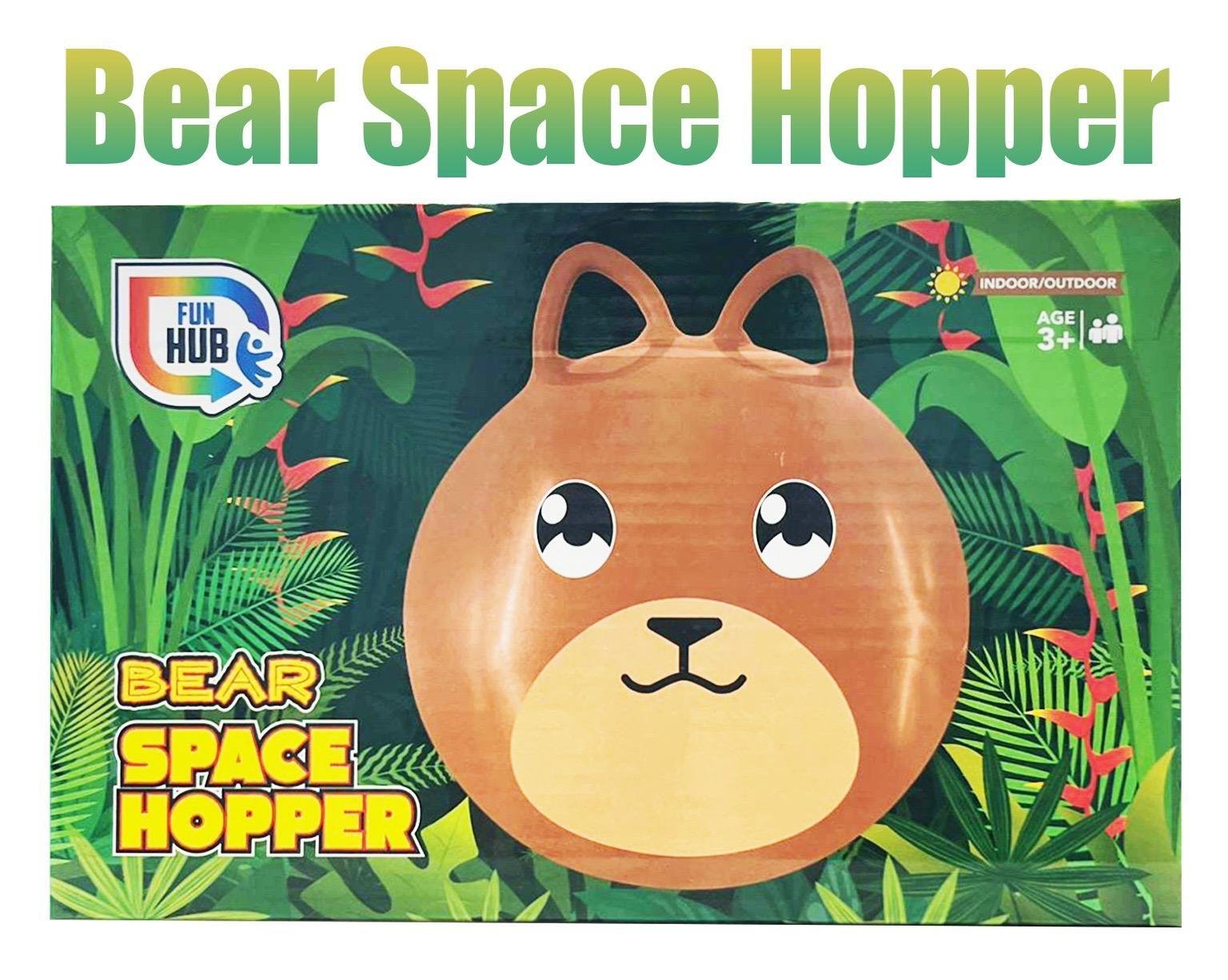 INFLATABLE ANIMAL SPACE HOPPER JUMP BOUNCE KIDS OUTDOOR ANIMAL RIDE ON TOY FUN