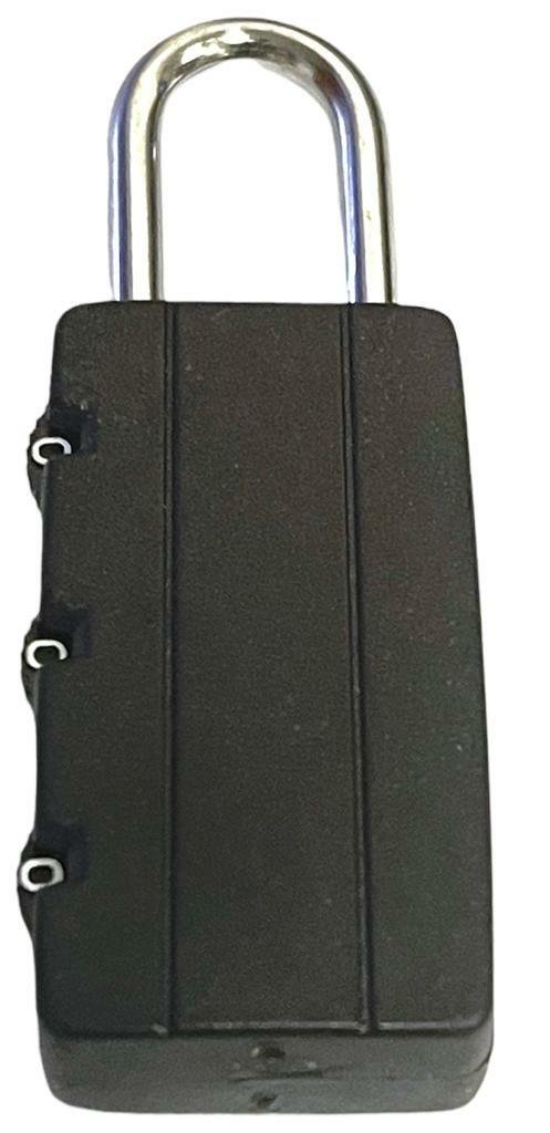 3 X SMALL 3 DIGIT COMBINATION PADLOCKS Lock - Locker Luggage Suitcase Travel Gym