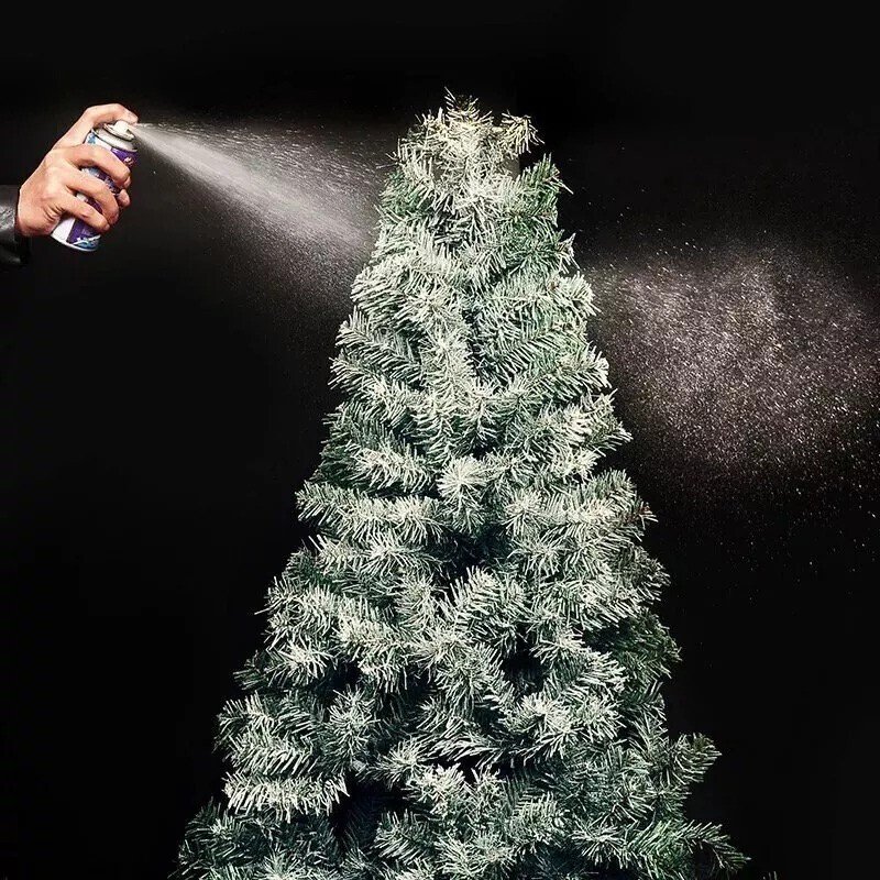 3 x It's Christmas Spray On Snow For Trees Plants Windows Mirrors Stencils 200ML