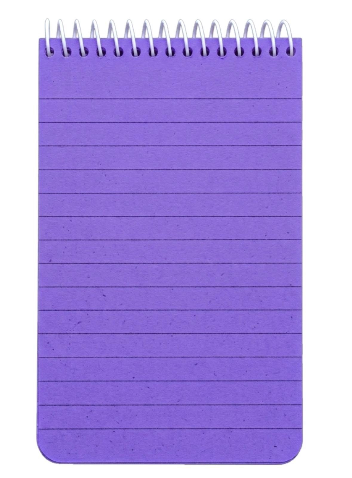 10 Pack Reporter pad Note Pads Spiral Multi-coloured Neon Ruled Line Notebook UK