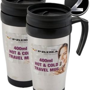 Thermos Flask Insulated Travel Mug Warm Hot Tea Coffee Drink Outdoor Thermal Cup