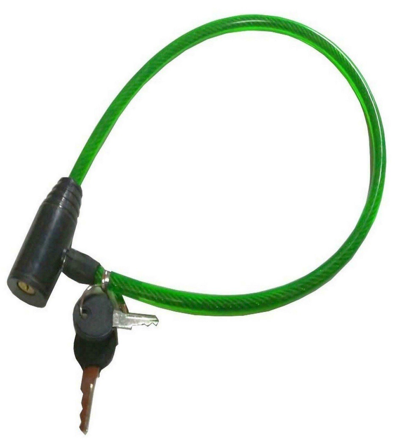 NEW Thick Bicycle Bike Cycle Spiral Steel Cable Lock/Strong Security Chain 2 Key