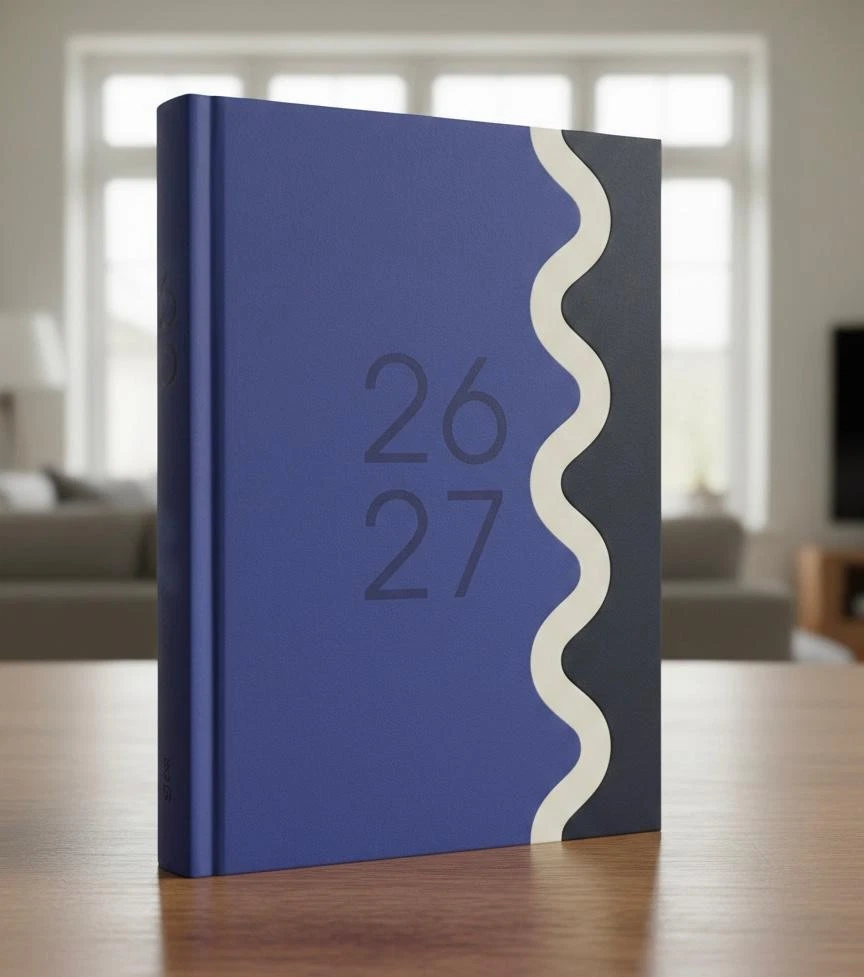 2026-2027 A5 Day to Page Academic Mid year Diary Student Teacher Office Diary