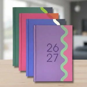2026-2027 A5 Day to Page Academic Mid year Diary Student Teacher Office Diary