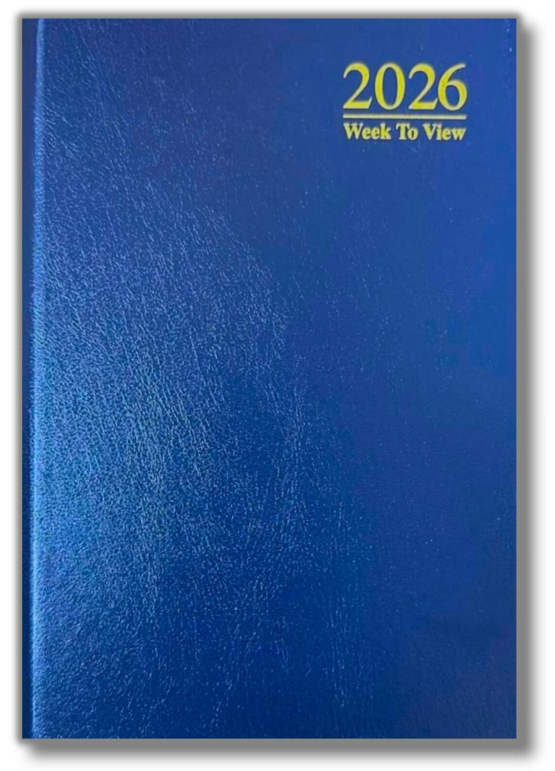 2026 A4 / A5 Diary Day A Page or Week To View Desk Diary Hard Backed Dairy NEW