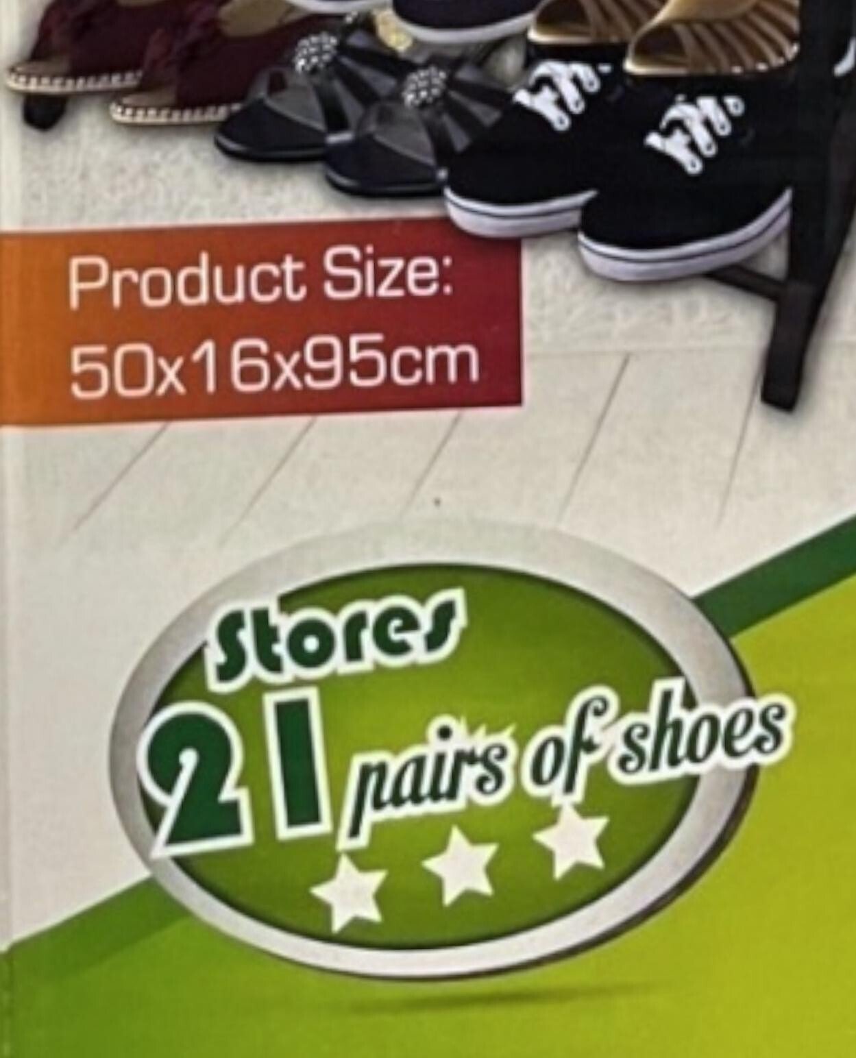 7 TIERS Metal SHOE RACK FOOTWEAR ORGANISER STORAGE SHELVES STAND NON-SLIP BARS