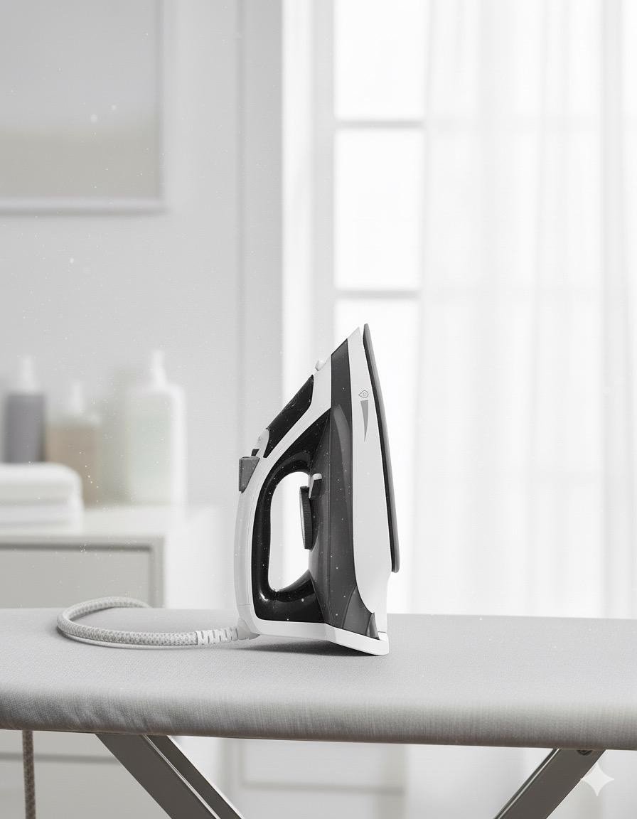 Elpine Steam Iron 1400W 2000W 2300W Electric Ceramic Soleplate Self Cleaning UK