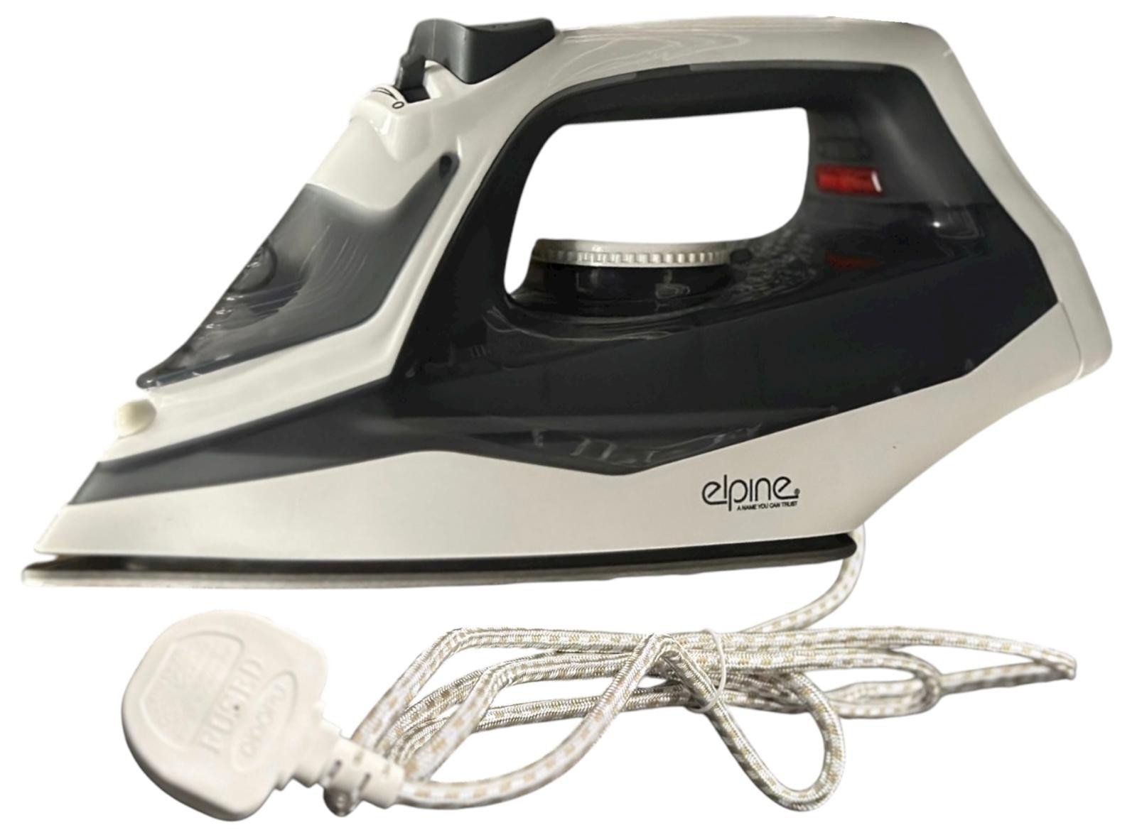 Elpine Steam Iron 1400W 2000W 2300W Electric Ceramic Soleplate Self Cleaning UK
