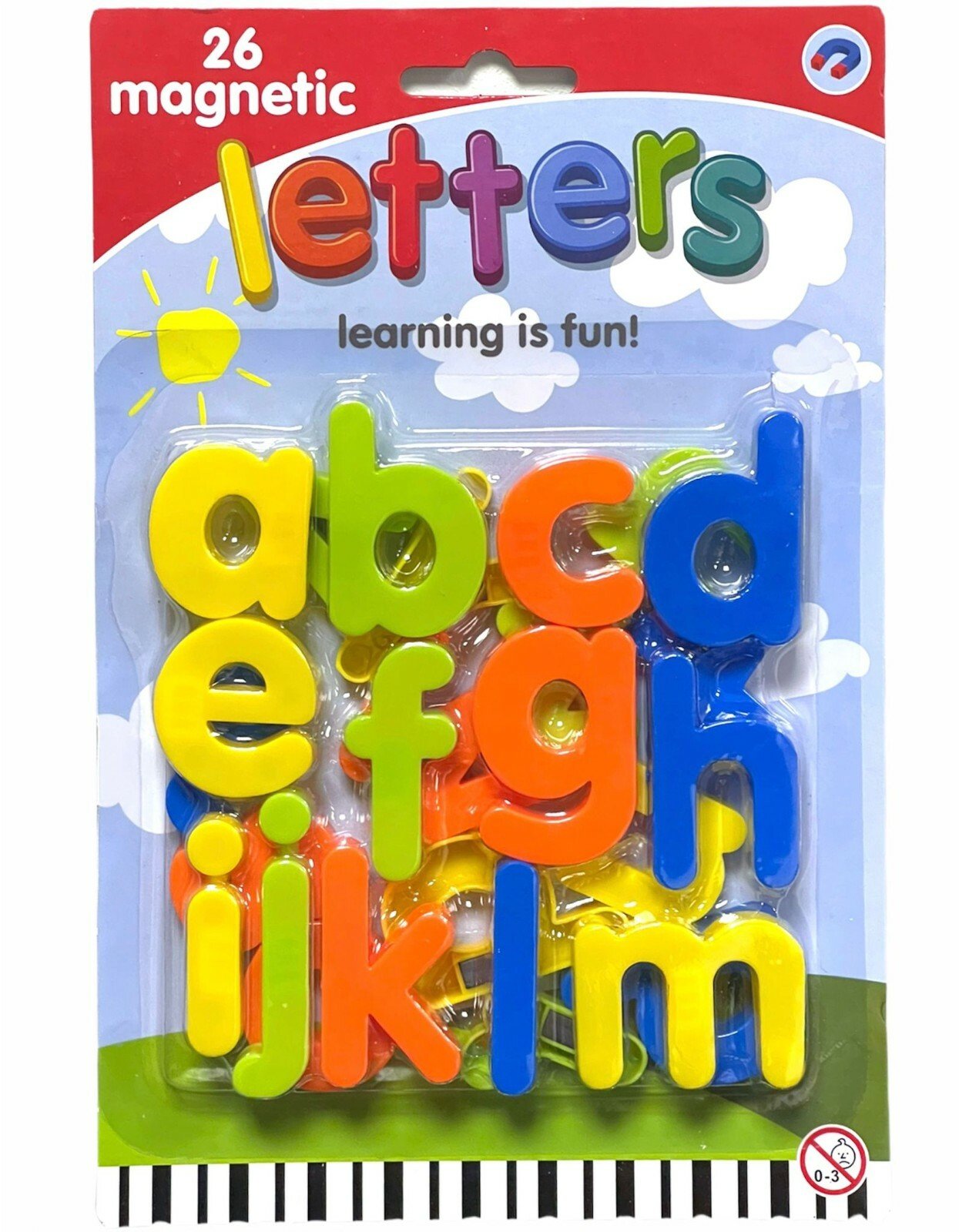 Large Magnetic Letters Alphabet & Numbers Fridge Magnets Toys Kids Learning