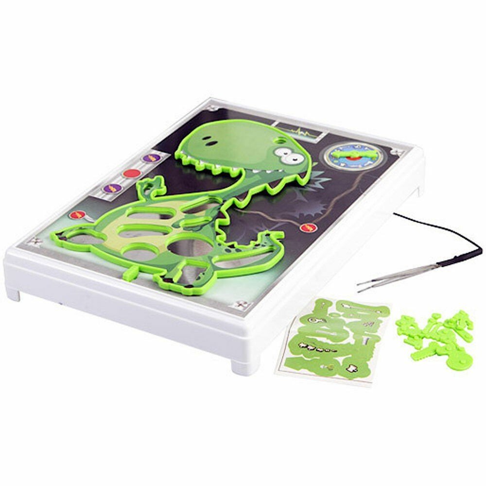 Dinosaur Operation Board Game Festive Christmas Family Fun Kids Doctor Play Set