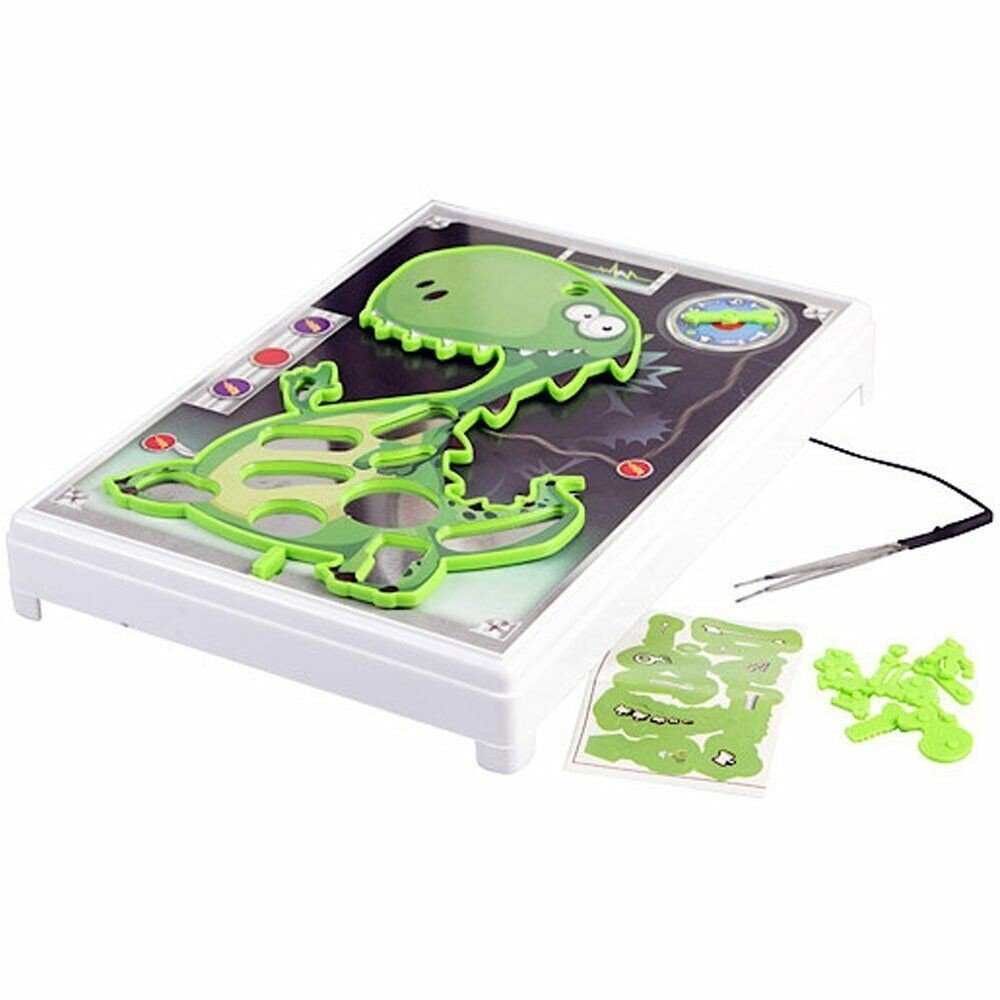 Dinosaur Operation Board Game Festive Christmas Family Fun Kids Doctor Play Set