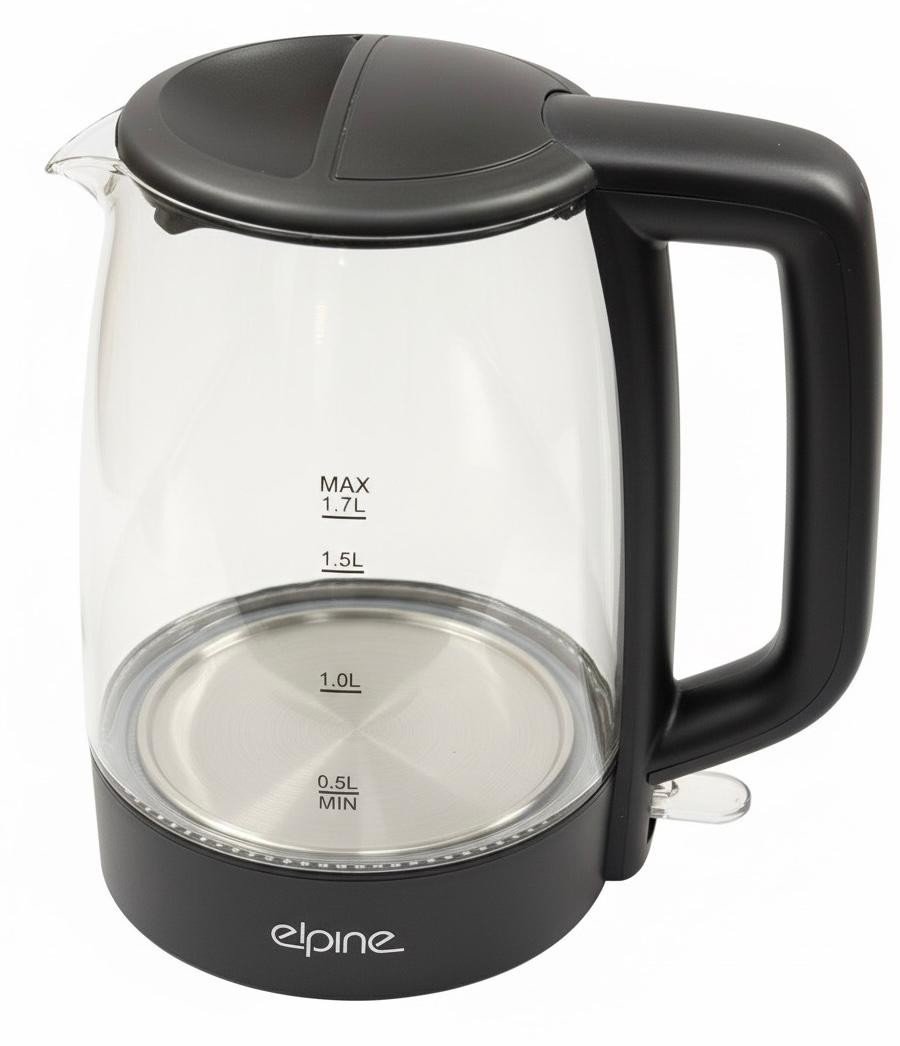 Electric Blue LED Illuminating Glass Jug Kettle Cordless 1.7L 2200W Tea Kettle