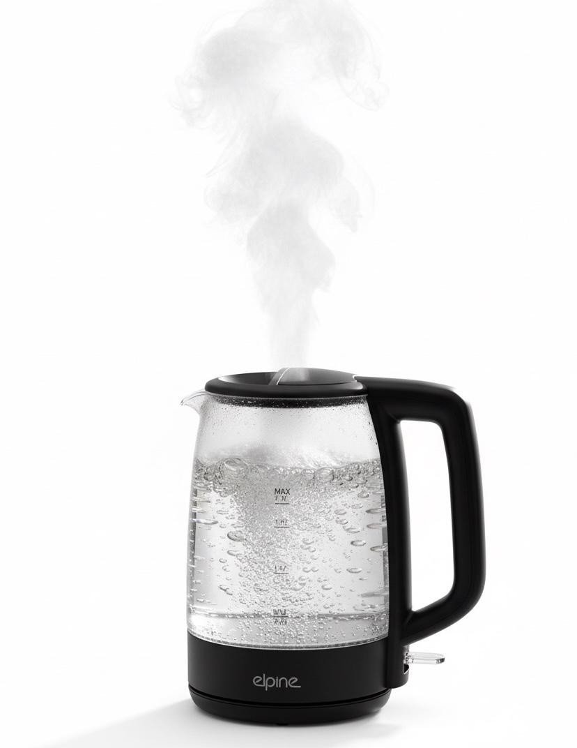 Electric Blue LED Illuminating Glass Jug Kettle Cordless 1.7L 2200W Tea Kettle