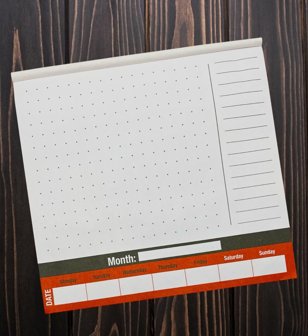 2 x Weekly Planner To Do List Desk NotePad Meal Plan Home Office Tear Off Sheets