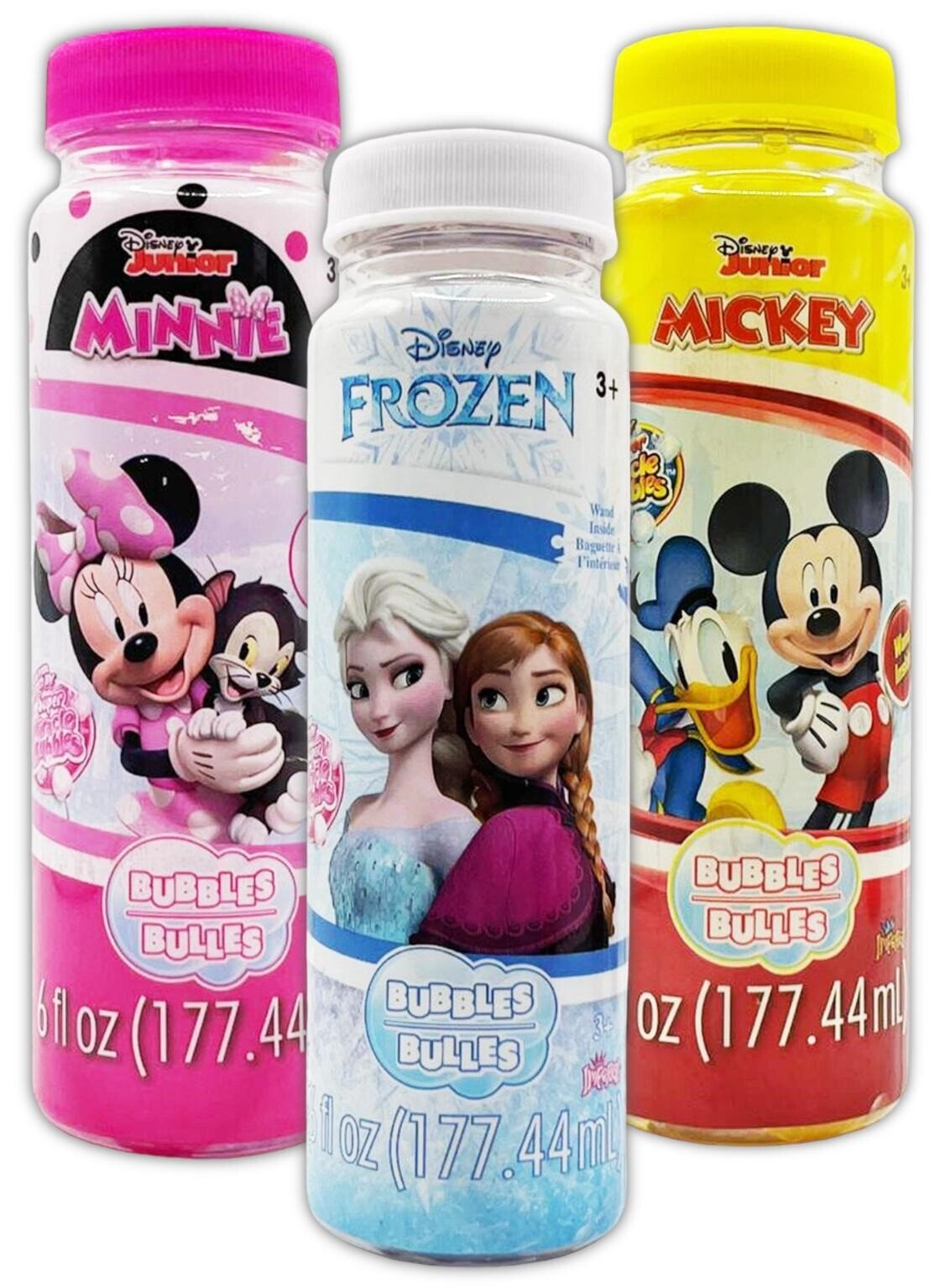 Range of Bubble Tubs Minnie Frozen Disney Marvel Avengers Kids Party Bag Favours