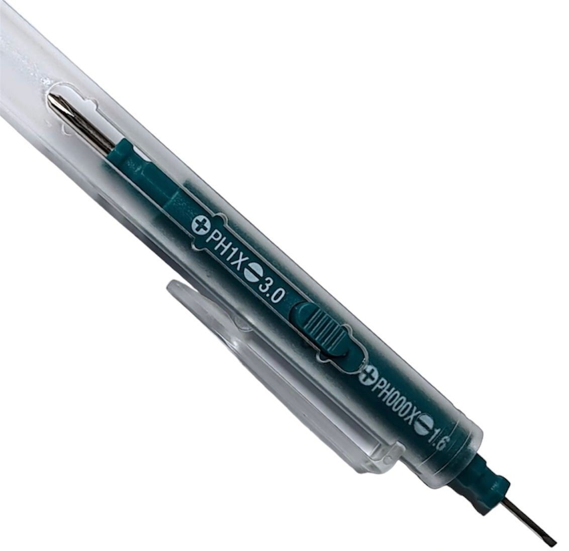 2 in 1 Precision Screwdriver Magnetic Pocket Pen Watch Glasses Electronics