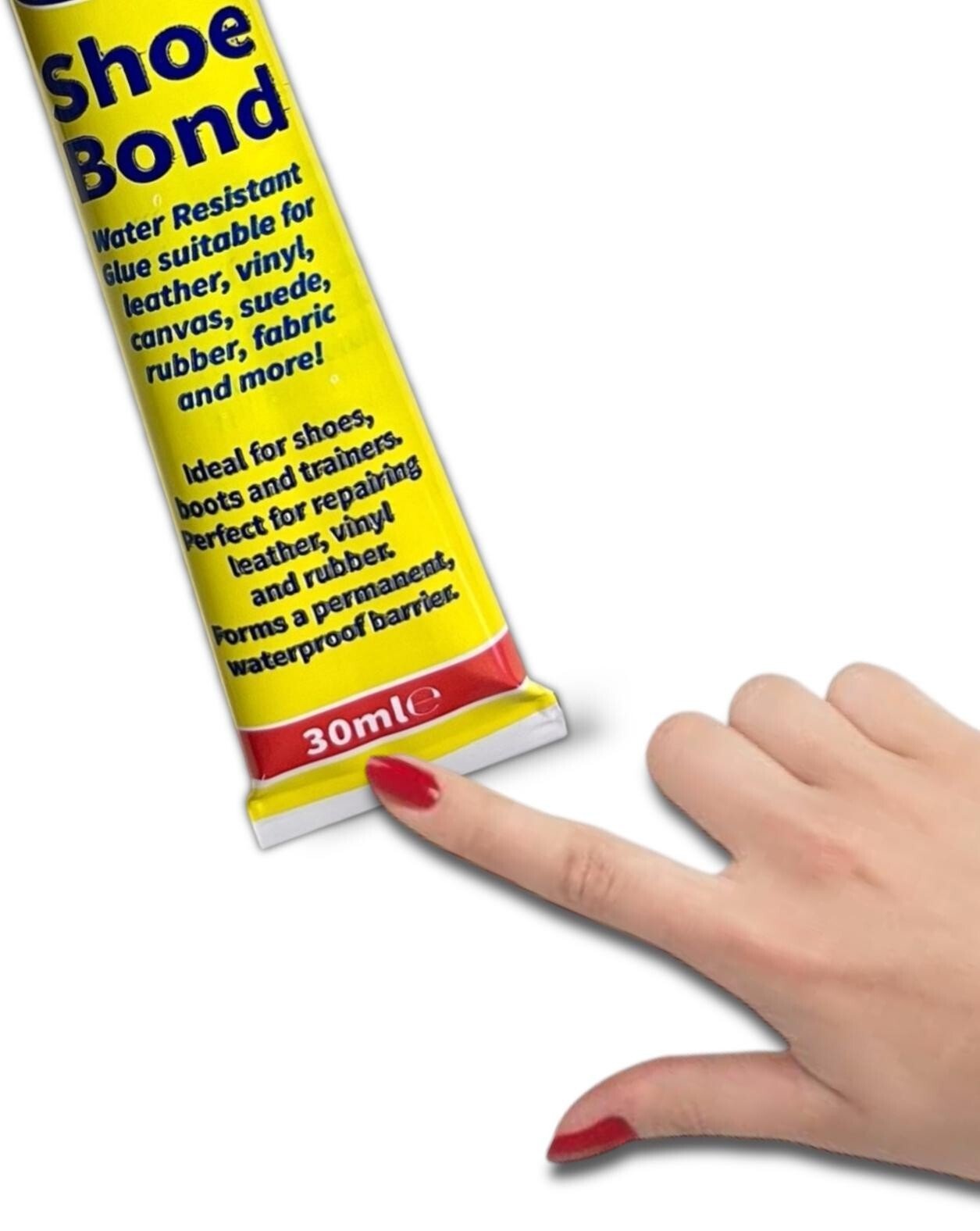 2 Pcs SHOE BOND Glue Adhesive Flexible Shoes Trainers Clothes Fabric Boot Sole