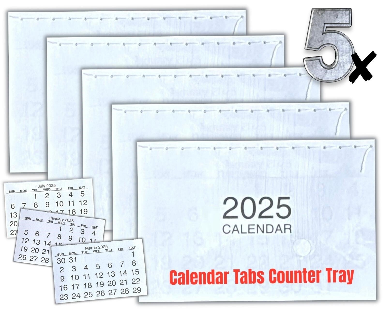 2026 Wall Calendar Slim Calendar A4 A3 Large Month to View, Easy View Planner UK