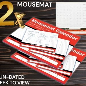 2 x Weekly Planner To Do List Desk NotePad Meal Plan Home Office Tear Off Sheets