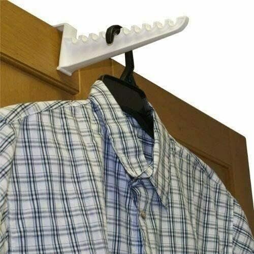 2x OVER DOOR IRONING Hook Hanger Hooks Space Saving Clothes Storage Organiser UK