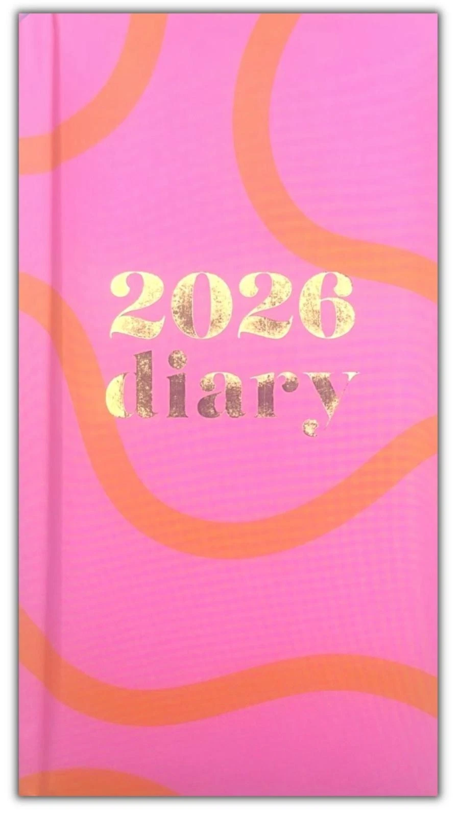 2026 DIARY POCKET SMALL / SLIM LINE METAL CORNER WEEK TO VIEW CUTE FASHION DIARY