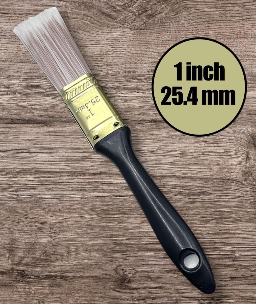5 Pcs Fine Paint Brush Set Soft Synthetic Bristles Home Painting DIY Decorating