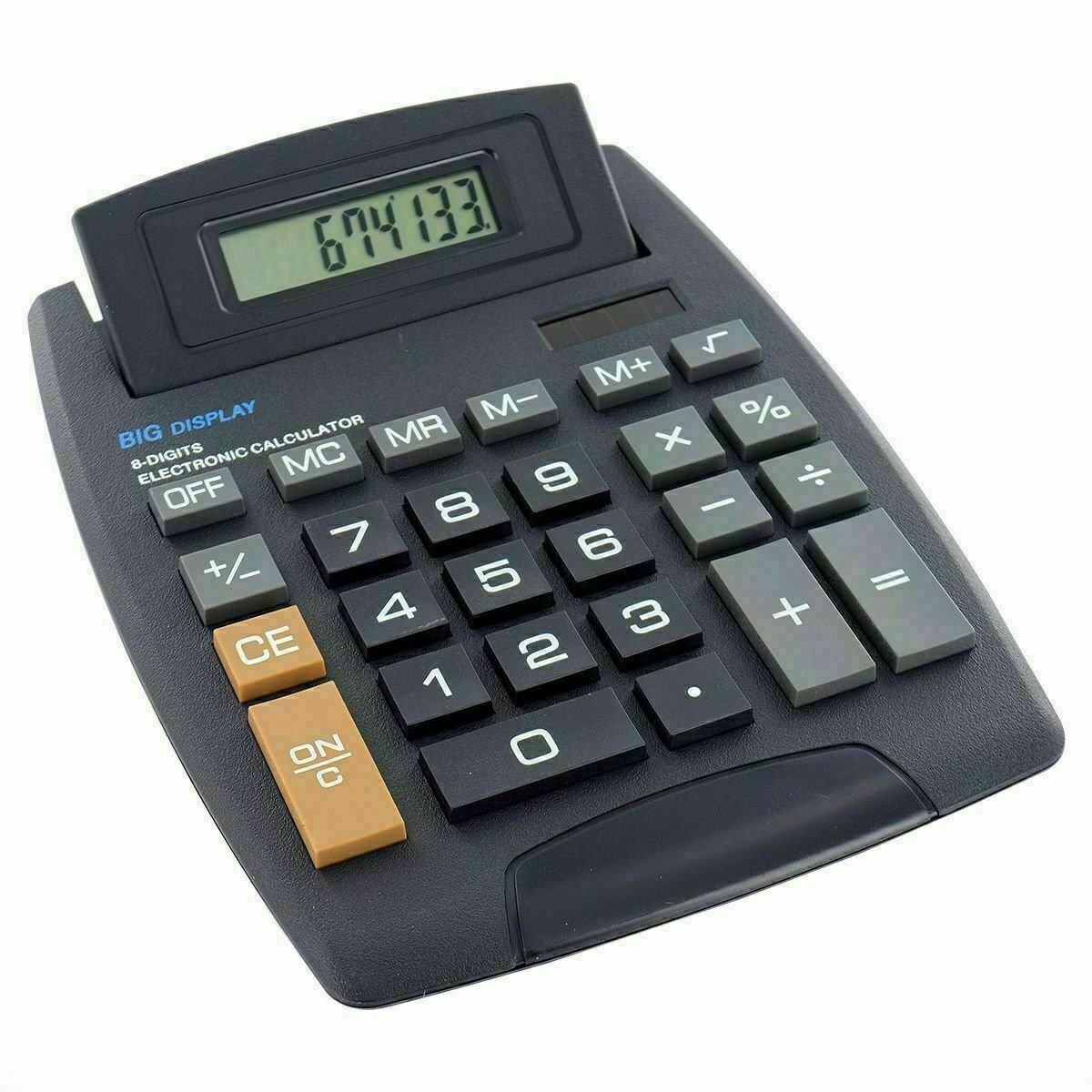 EXTRA LARGE Tilt Display Jumbo Desktop Calculator Big Button School Office Desk