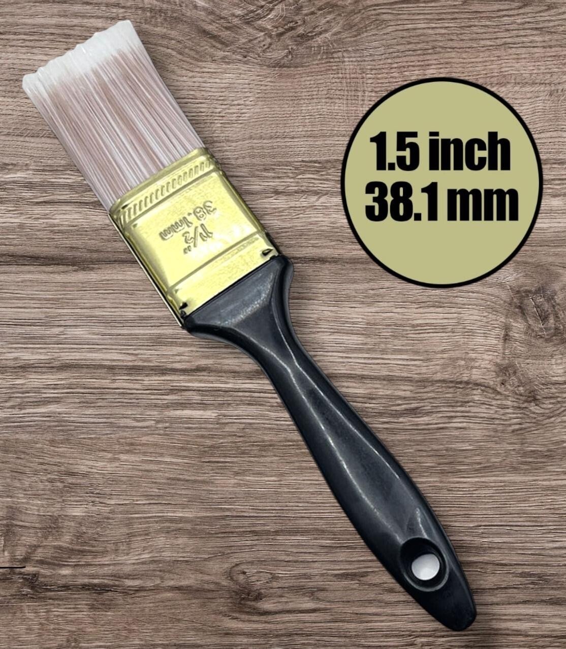 5 Pcs Fine Paint Brush Set Soft Synthetic Bristles Home Painting DIY Decorating