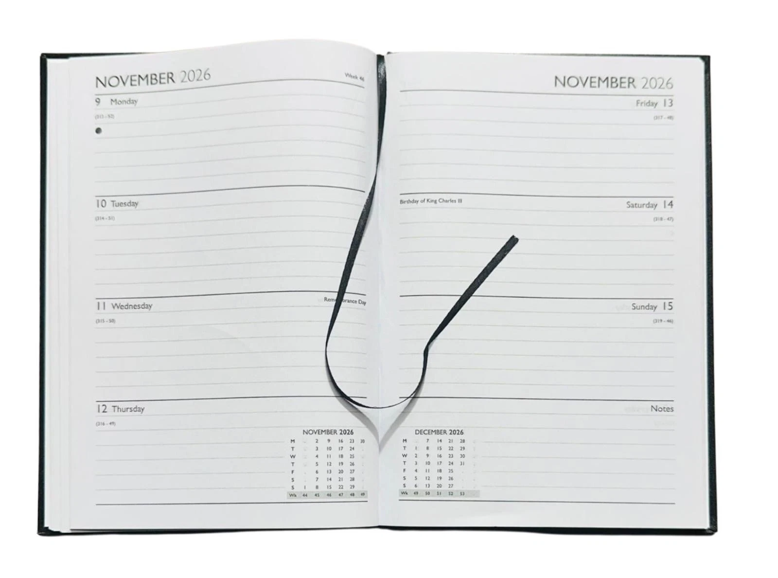 2026 / 2027 A5 - A4 Academic Mid Year Week to View Student Teacher Diary Planner