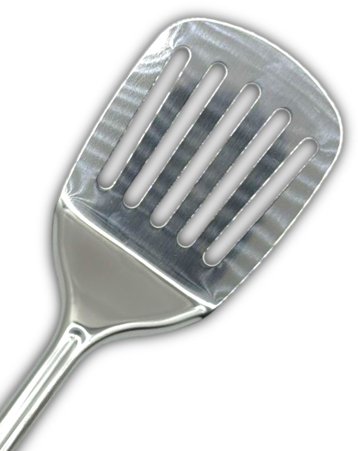2PK Stainless Steel kitchen Slotted Turner Spatula Kitchen Cooking Tool Utensil