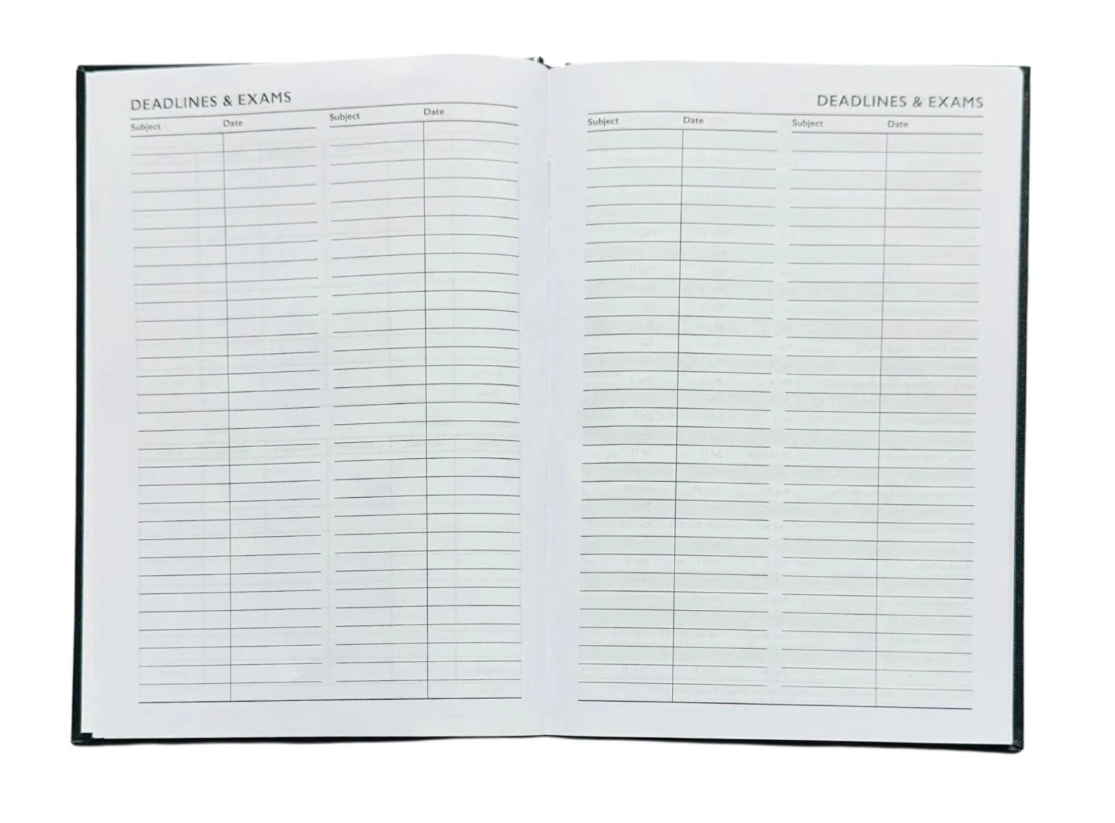 2026 / 2027 A5 - A4 Academic Mid Year Week to View Student Teacher Diary Planner