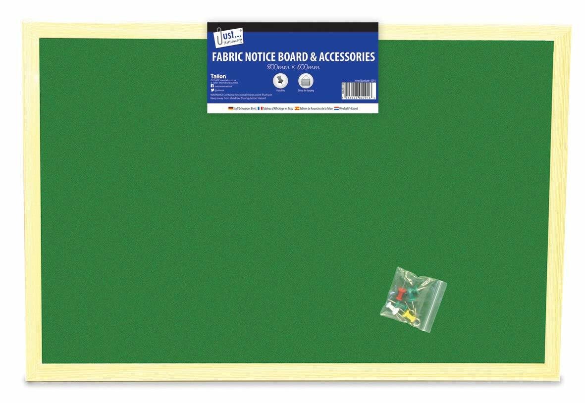 Cork Board Pin Message Notice Fabric Board Office Memo School board Push Pins