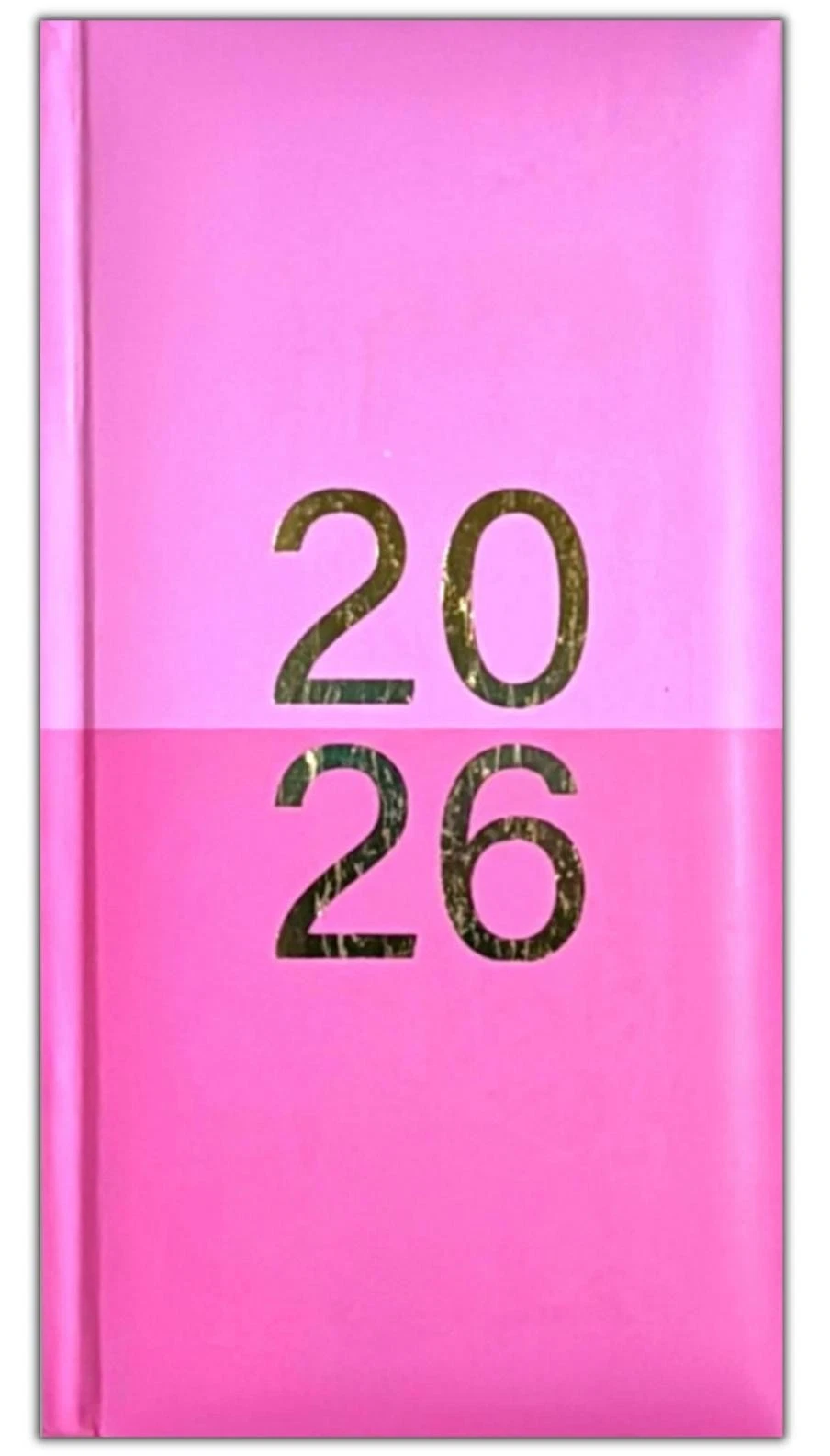 2026 DIARY POCKET SMALL / SLIM LINE METAL CORNER WEEK TO VIEW CUTE FASHION DIARY