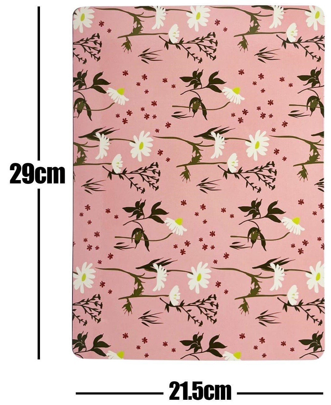 Set of 4 Placemats & Coasters Cork Table Place Settings Mats Eucalyptus Print UK