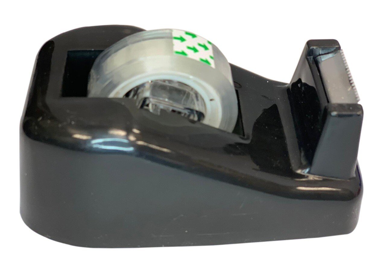 New HEAVY DUTY TAPE DISPENSER Desktop Office Sellotape Cellotape Pack Holder UK