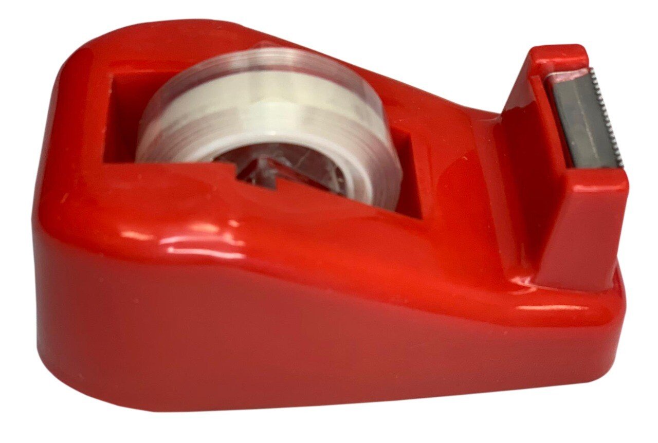 New HEAVY DUTY TAPE DISPENSER Desktop Office Sellotape Cellotape Pack Holder UK