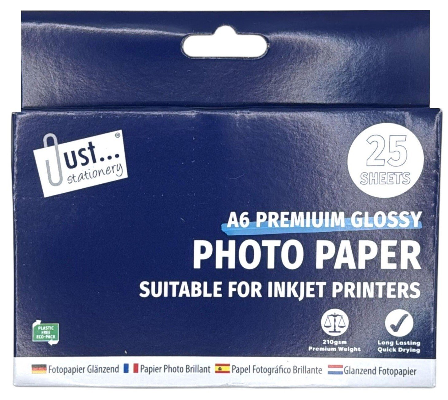 50 Sheets -6x4" Premium Glossy Photo Paper Inkjet Printing High Quality 210GSM