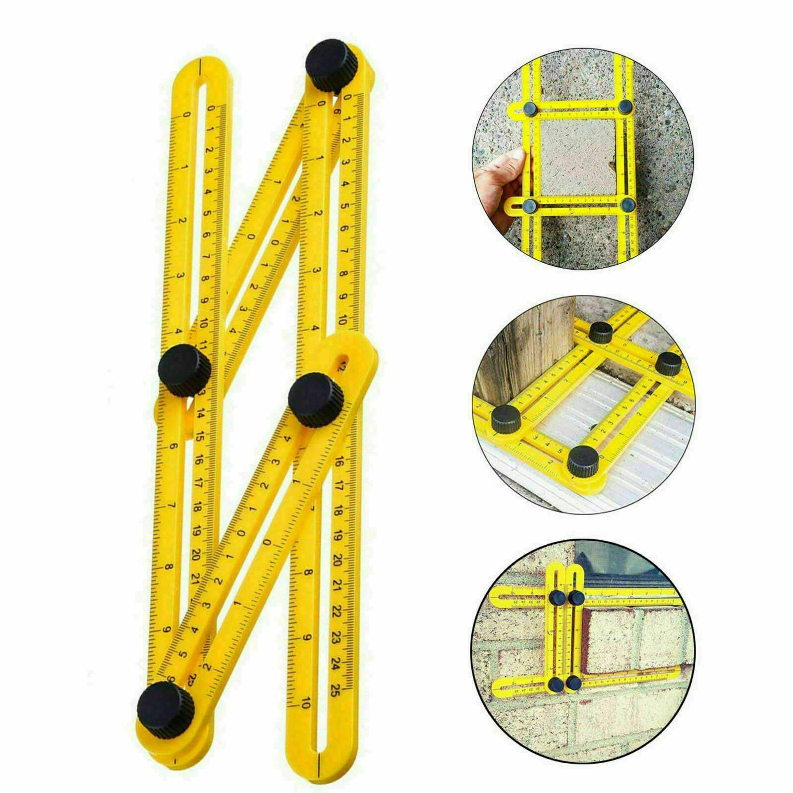 Angleizer Multi Angle Template Tile Floor Measuring Side Ruler Instrument Tool S
