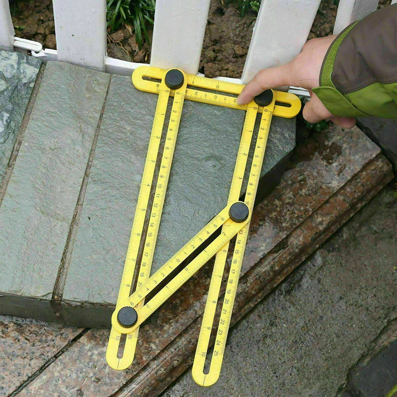 Angleizer Multi Angle Template Tile Floor Measuring Side Ruler Instrument Tool S