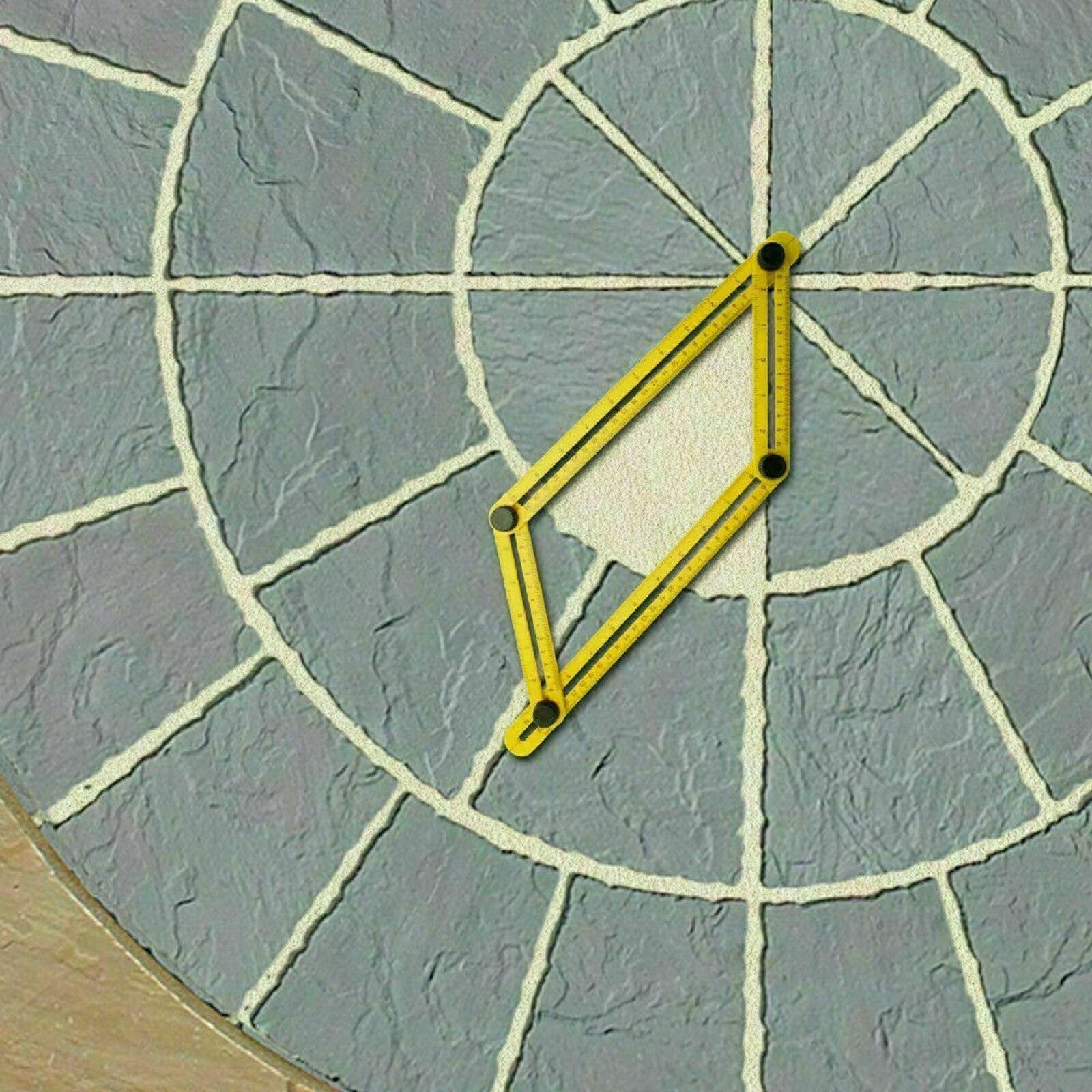 Angleizer Multi Angle Template Tile Floor Measuring Side Ruler Instrument Tool S