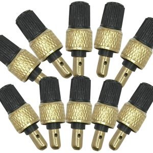 10x Dunlop Dutch Bike Tyre Valve Core Replacement for Flash Valve & Normal Valve