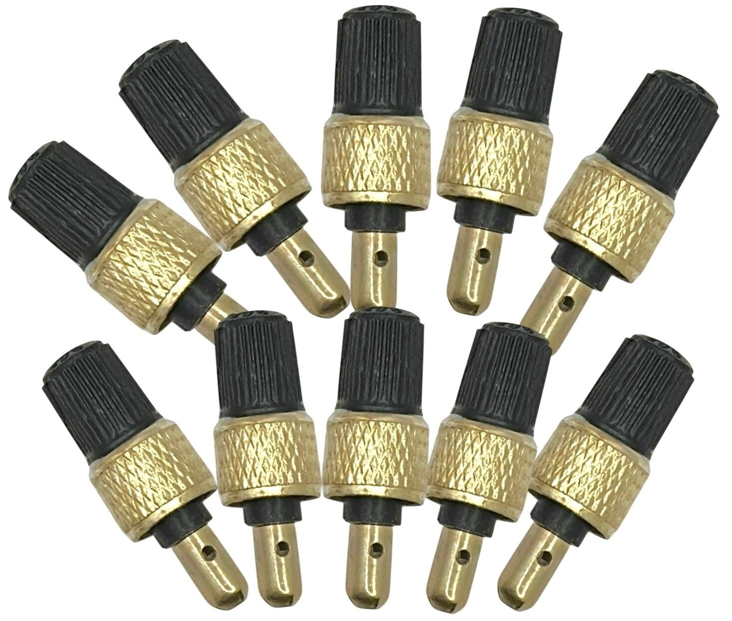 10x Dunlop Dutch Bike Tyre Valve Core Replacement for Flash Valve & Normal Valve